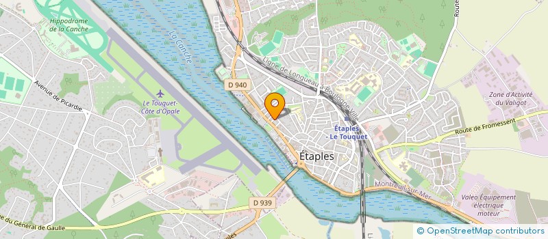 localisation de l'entreprise MONSIEUR ALAIN BAILLY à ETAPLES