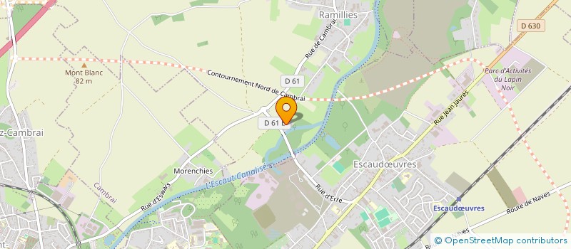 localisation de l'entreprise MONSIEUR ALAIN BAISEZ à ESWARS