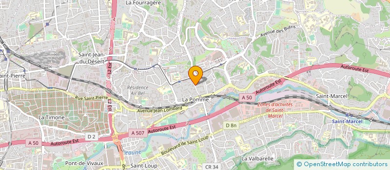 localisation de l'entreprise MONSIEUR ALAIN BAKOUCHE à MARSEILLE