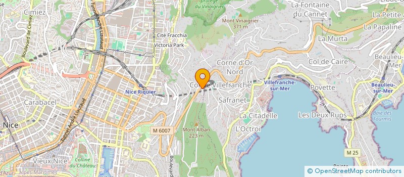 localisation de l'entreprise MONSIEUR ALAIN BALABANIAN à NICE