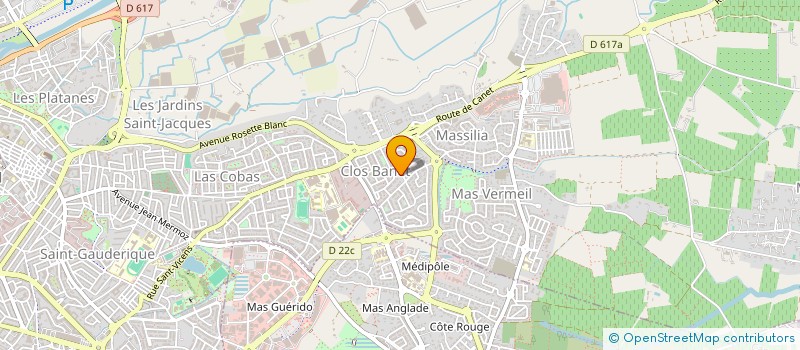 localisation de l'entreprise MONSIEUR ALAIN BALLAY  PERPIGNAN