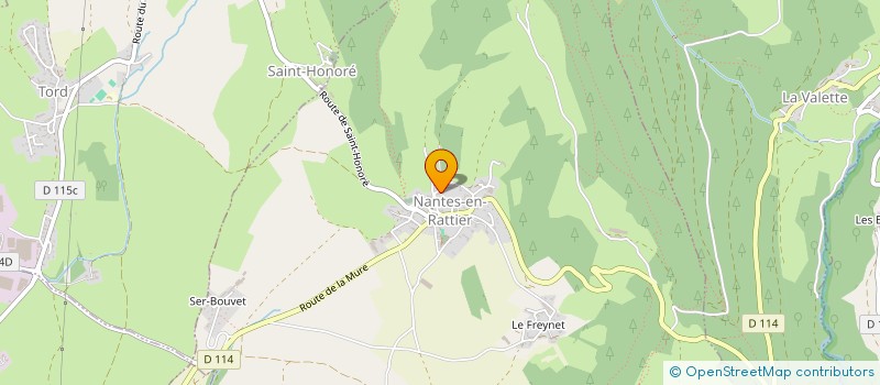 localisation de l'entreprise MONSIEUR ALAIN BALME à SAINT-PIERRE-DE-MEAROZ