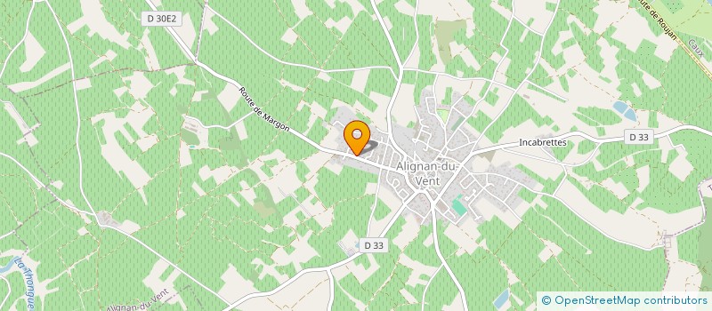 localisation de l'entreprise MONSIEUR ALAIN BARASZ  ALIGNAN-DU-VENT
