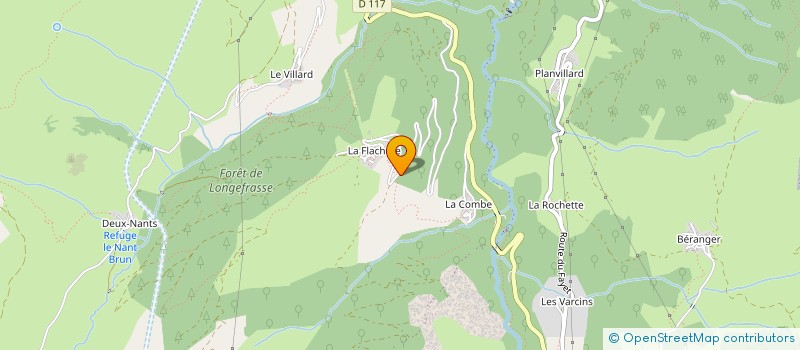 localisation de l'entreprise MONSIEUR ALAIN BARAYON  LES BELLEVILLE