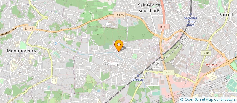 localisation de l'entreprise MONSIEUR ALAIN BARBEDIENNE à GROSLAY