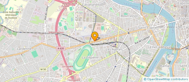 localisation de l'entreprise MONSIEUR ALAIN BARNIER à TOULOUSE