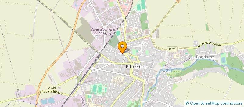 localisation de l'entreprise MONSIEUR ALAIN BAROUX à PITHIVIERS