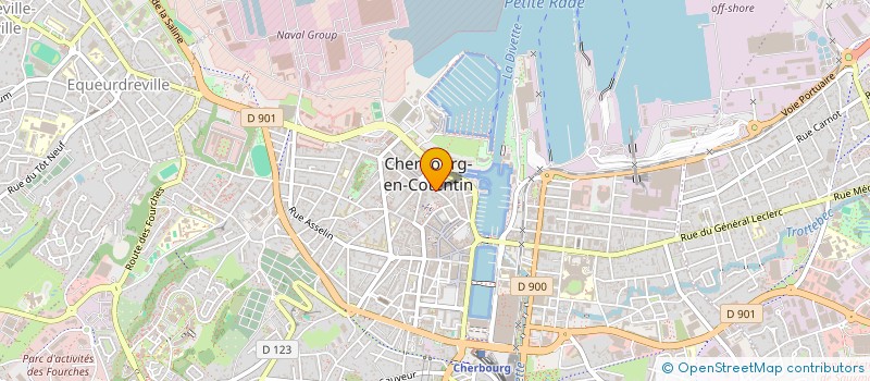 localisation de l'entreprise MONSIEUR ALAIN BARRAY  CHERBOURG-EN-COTENTIN