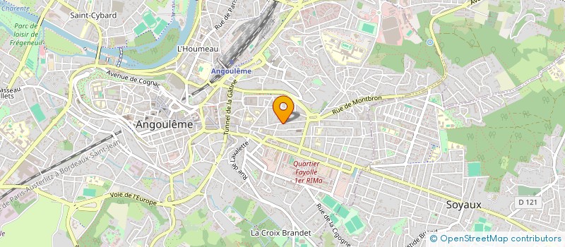 localisation de l'entreprise MONSIEUR ALAIN BARRERA à ANGOULEME