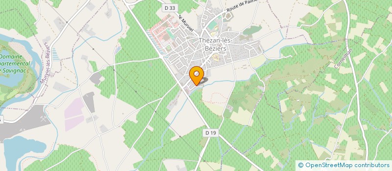 localisation de l'entreprise MONSIEUR ALAIN BARTISSOL  THEZAN-LES-BEZIERS