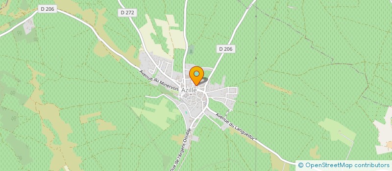 localisation de l'entreprise MONSIEUR ALAIN BASTIE  SAINT COUAT D AUDE