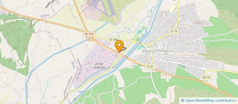 localisation de l'entreprise MONSIEUR ALAIN BASTIEN à LANCON-PROVENCE