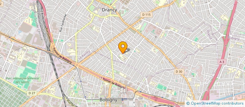localisation de l'entreprise MONSIEUR ALAIN BASTONNIER à DRANCY