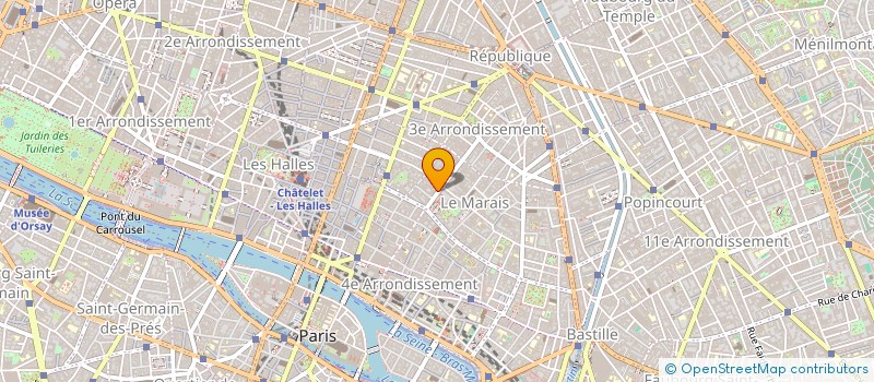 localisation de l'entreprise MONSIEUR ALAIN BATAMACK  PARIS