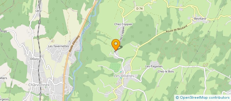 localisation de l'entreprise MONSIEUR ALAIN BATARD à ANNECY