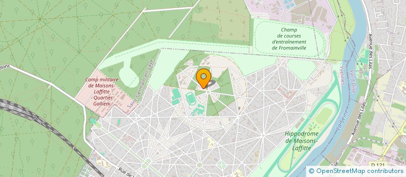 localisation de l'entreprise MONSIEUR ALAIN BATES à MAISONS-LAFFITTE