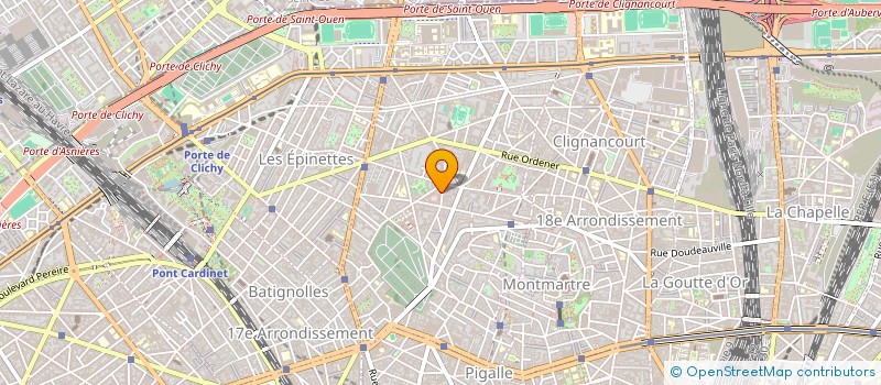 localisation de l'entreprise MONSIEUR ALAIN BATHELOT  PARIS