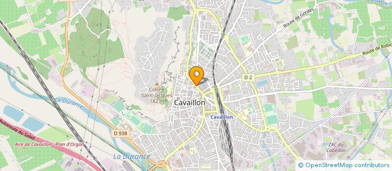 localisation de l'entreprise MONSIEUR ALAIN BAUDET  CAVAILLON