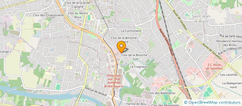 localisation de l'entreprise MONSIEUR ALAIN BAUER à ORLEANS