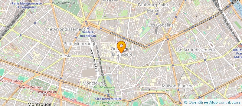 localisation de l'entreprise MONSIEUR ALAIN BAUMAIRE  PARIS