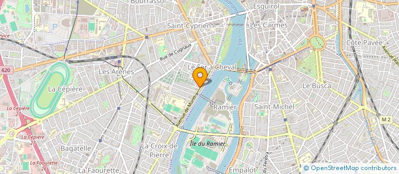 localisation de l'entreprise MONSIEUR ALAIN BAYLE à TOULOUSE