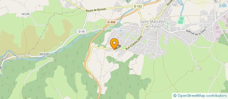 localisation de l'entreprise MONSIEUR ALAIN BAYLE à SAINT-MARCELLIN-EN-FOREZ