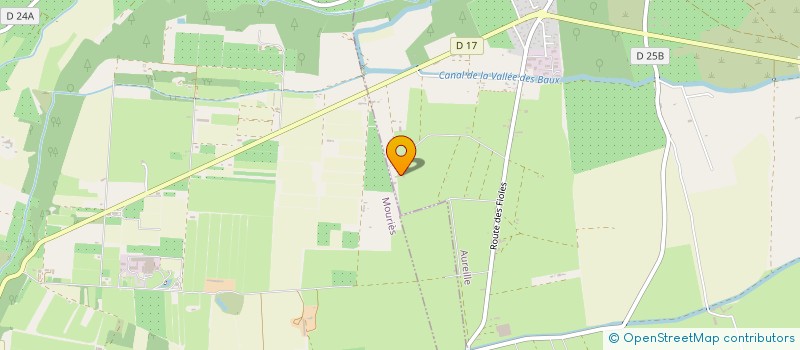 localisation de l'entreprise MONSIEUR ALAIN BAYOL  AUREILLE