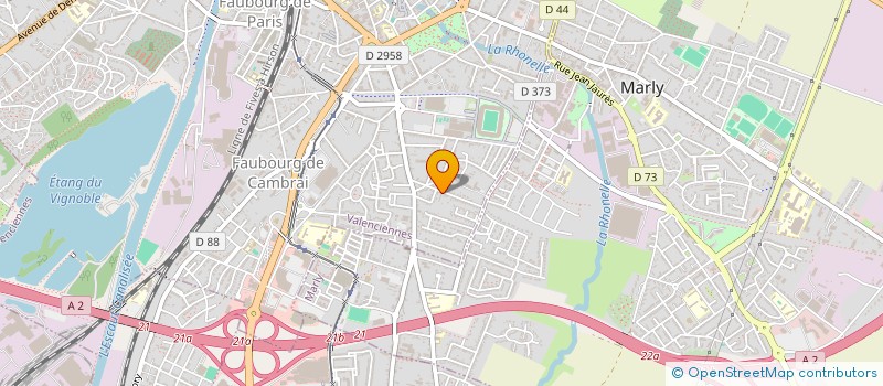 localisation de l'entreprise MONSIEUR ALAIN BEAUCAMP à VALENCIENNES