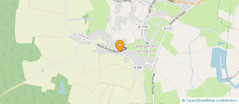 localisation de l'entreprise MONSIEUR ALAIN BEAUDOT  LABERGEMENT-LES-SEURRE