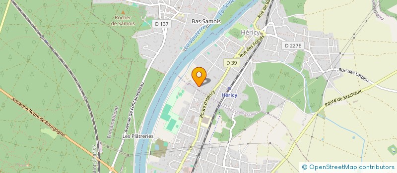 localisation de l'entreprise MONSIEUR ALAIN BEAULAND  HERICY