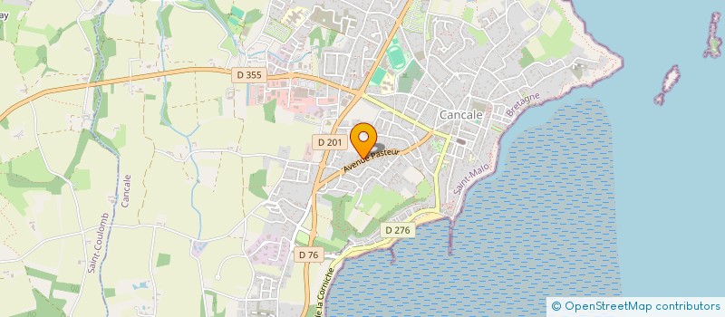 localisation de l'entreprise MONSIEUR ALAIN BEAULIEU à CANCALE