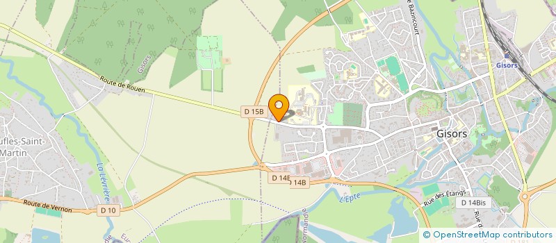 localisation de l'entreprise MONSIEUR ALAIN BEAUPEL à GISORS