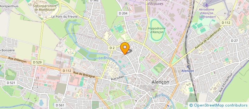 localisation de l'entreprise MONSIEUR ALAIN BEAUPERE à ALENCON