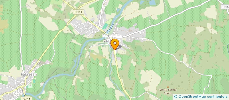 localisation de l'entreprise MONSIEUR ALAIN BEDOS  FERRALS-LES-CORBIERES