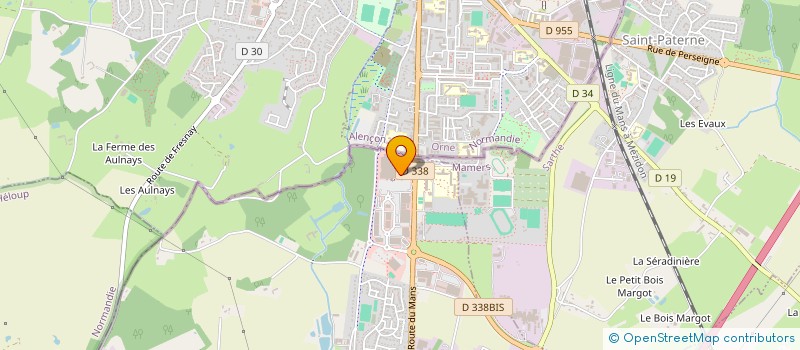 localisation de l'entreprise MONSIEUR ALAIN BEDOUET  BERUS