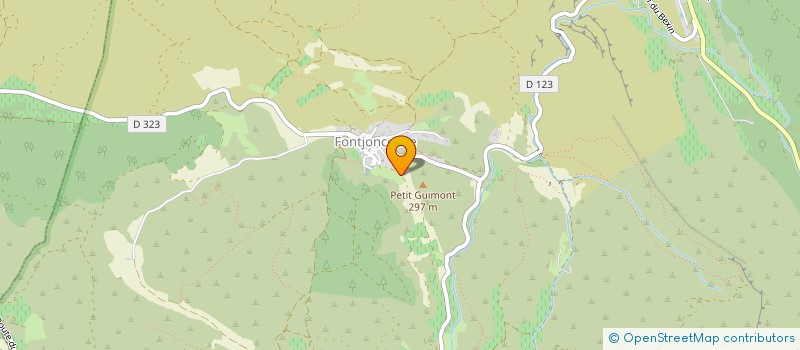 localisation de l'entreprise MONSIEUR ALAIN BEERSAERTS  FONTJONCOUSE