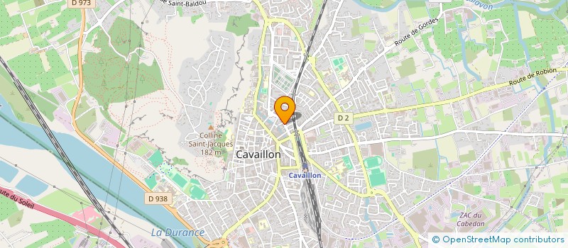 localisation de l'entreprise MONSIEUR ALAIN BEGOU  CAVAILLON