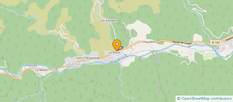 localisation de l'entreprise MONSIEUR ALAIN BELIN  ASTET