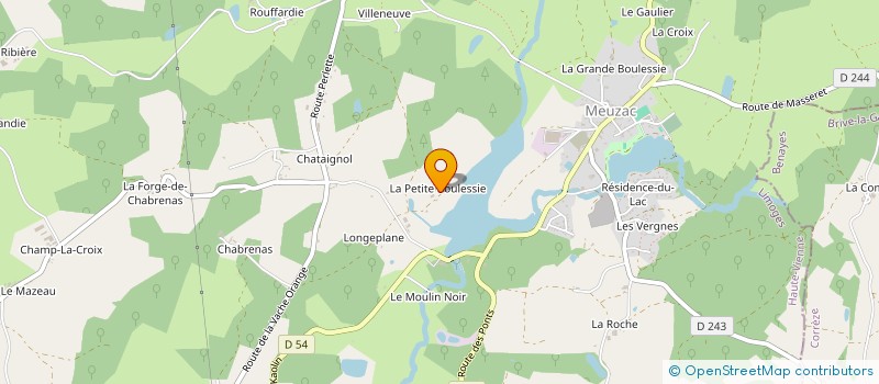 localisation de l'entreprise MONSIEUR ALAIN BELLARBRE à MEUZAC