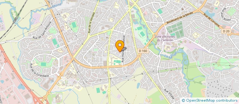 localisation de l'entreprise MONSIEUR ALAIN BELLEIL à CHOLET