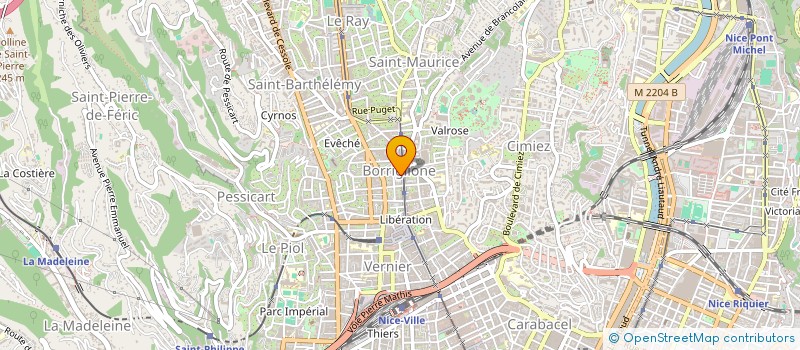 localisation de l'entreprise MONSIEUR ALAIN BELLINO à NICE