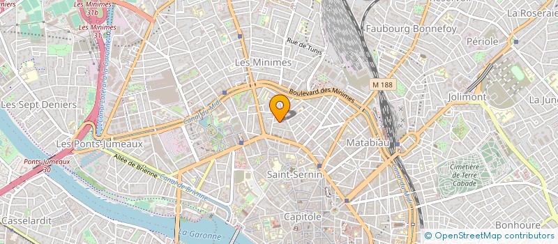 localisation de l'entreprise MONSIEUR ALAIN BELLISARIO à TOULOUSE