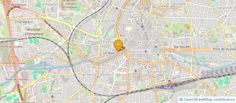 localisation de l'entreprise MONSIEUR ALAIN BELLOCHE  RENNES