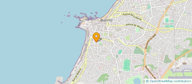 localisation de l'entreprise MONSIEUR ALAIN BELOUET à BIARRITZ