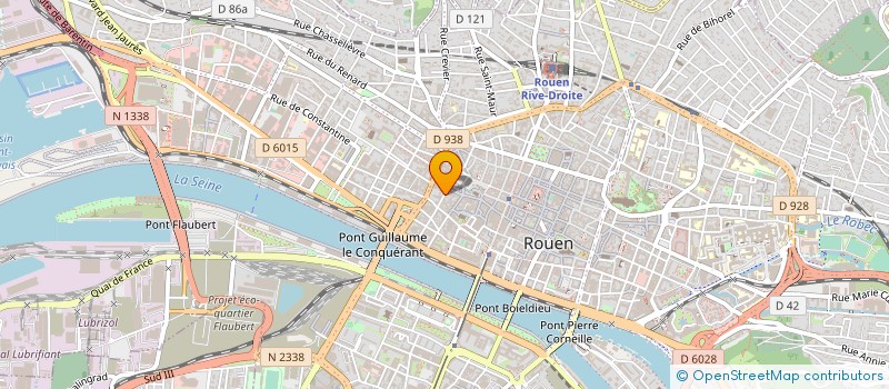 localisation de l'entreprise MONSIEUR ALAIN BENARD à ROUEN