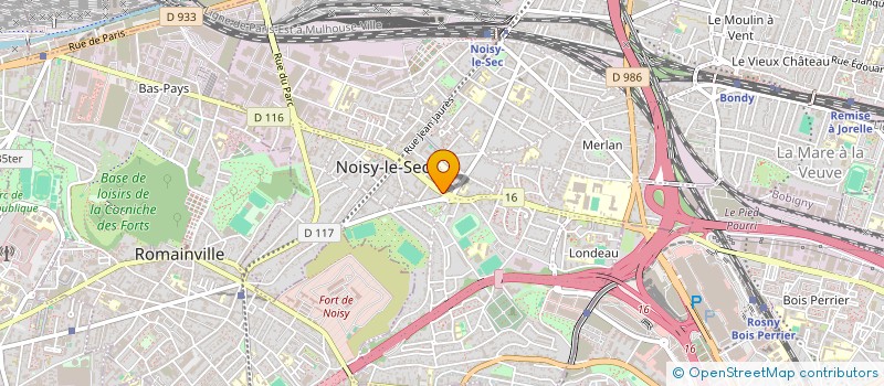 localisation de l'entreprise MONSIEUR ALAIN BENHAMOU à NOISY-LE-SEC