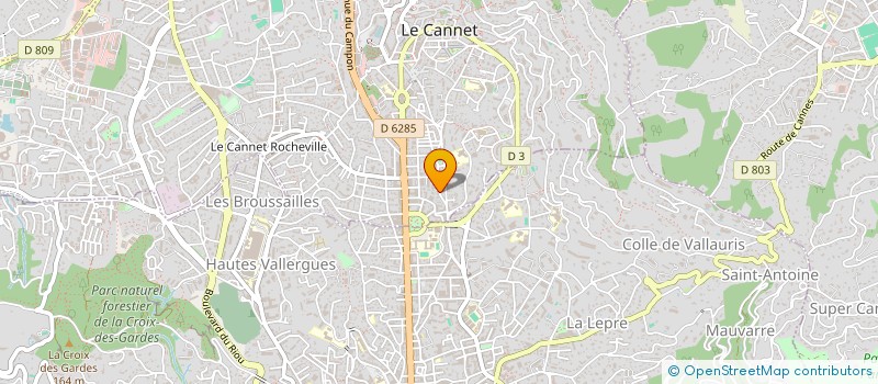 localisation de l'entreprise MONSIEUR ALAIN BENSOUSSAN à LE CANNET