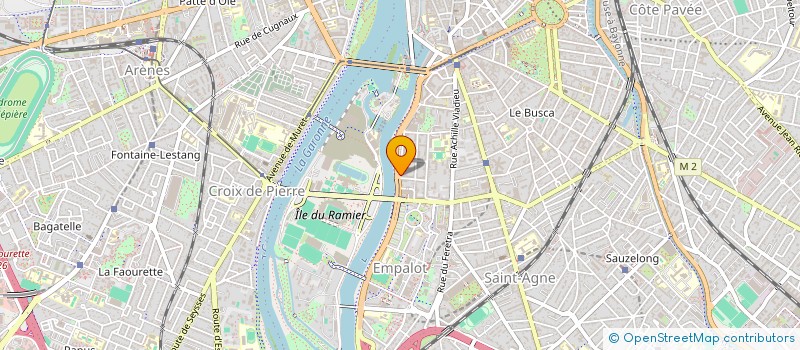 localisation de l'entreprise MONSIEUR ALAIN BERGEMINE à TOULOUSE