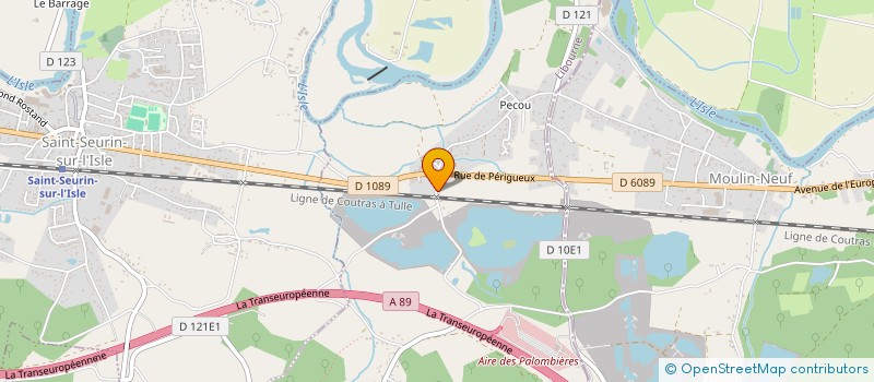 localisation de l'entreprise MONSIEUR ALAIN BERGEON  GOURS