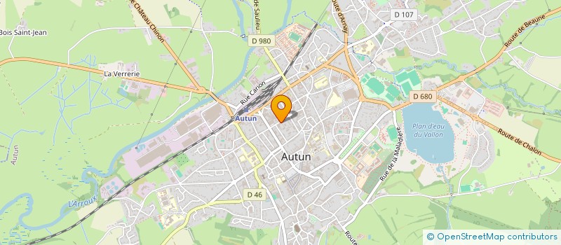 localisation de l'entreprise MONSIEUR ALAIN BERGER à AUTUN